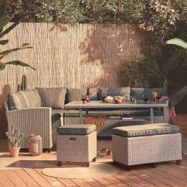 Kos 9 Seater Garden Sofa & Dining Table Set
