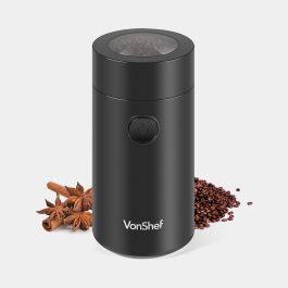 Black Electric Coffee Bean Grinder 