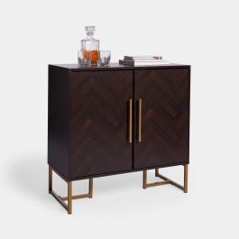 York Dark Wood Sideboard