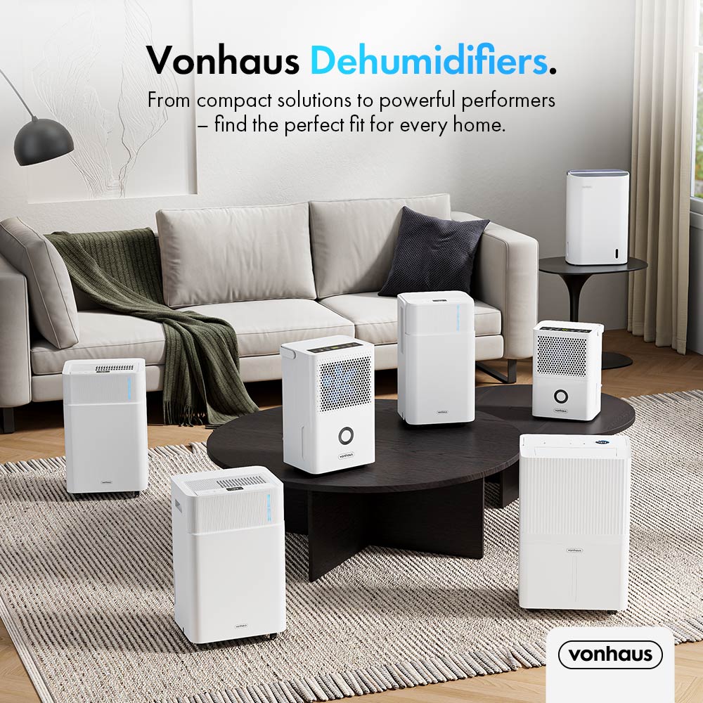 12L Low Energy Dehumidifier with Laundry Mode