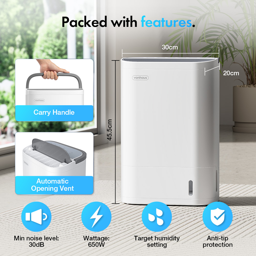 7L Quiet Desiccant Dehumidifier