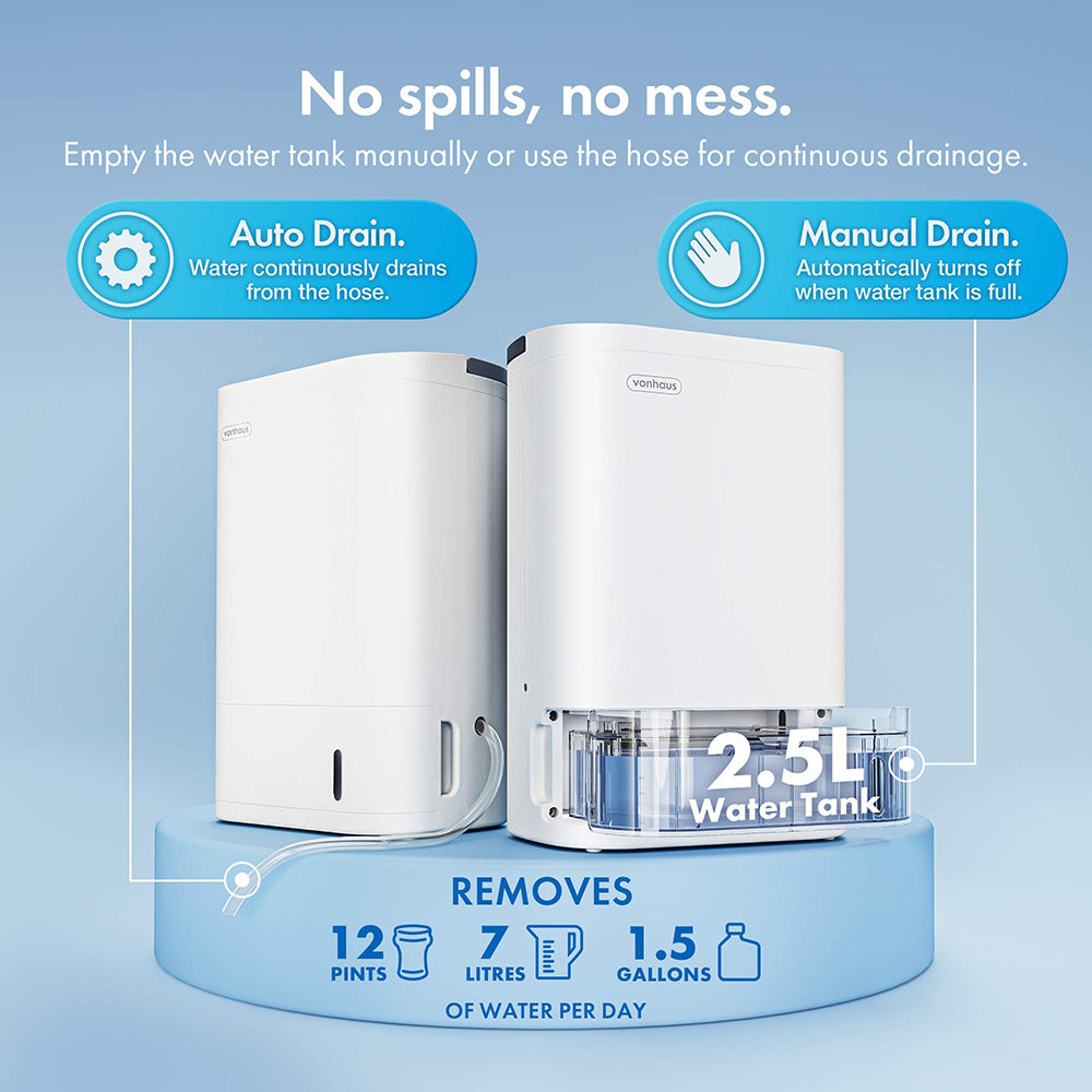 7L Quiet Desiccant Dehumidifier