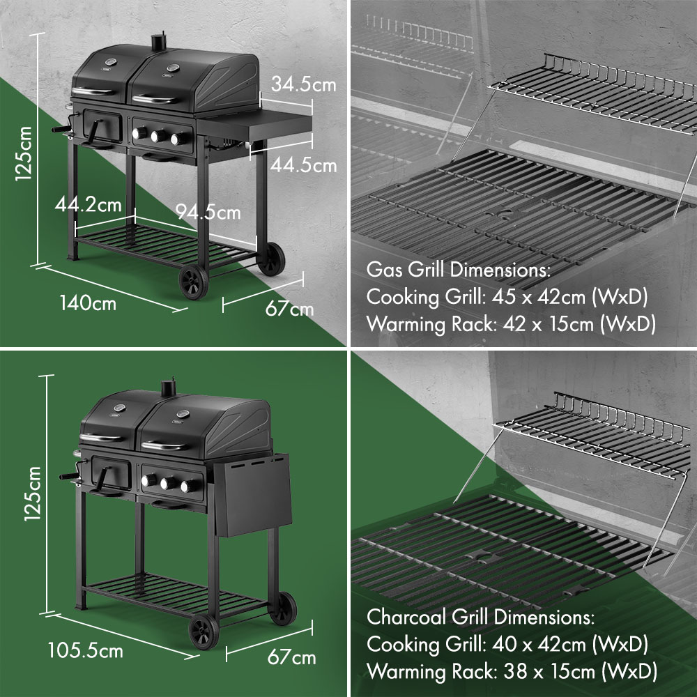 Dual Fuel BBQ