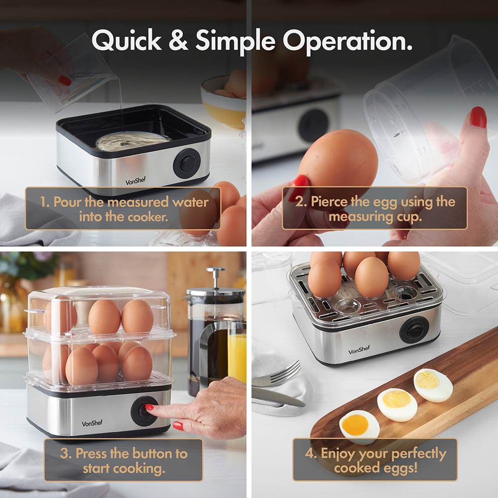 Egg Boiler, Poacher & Omelette Maker