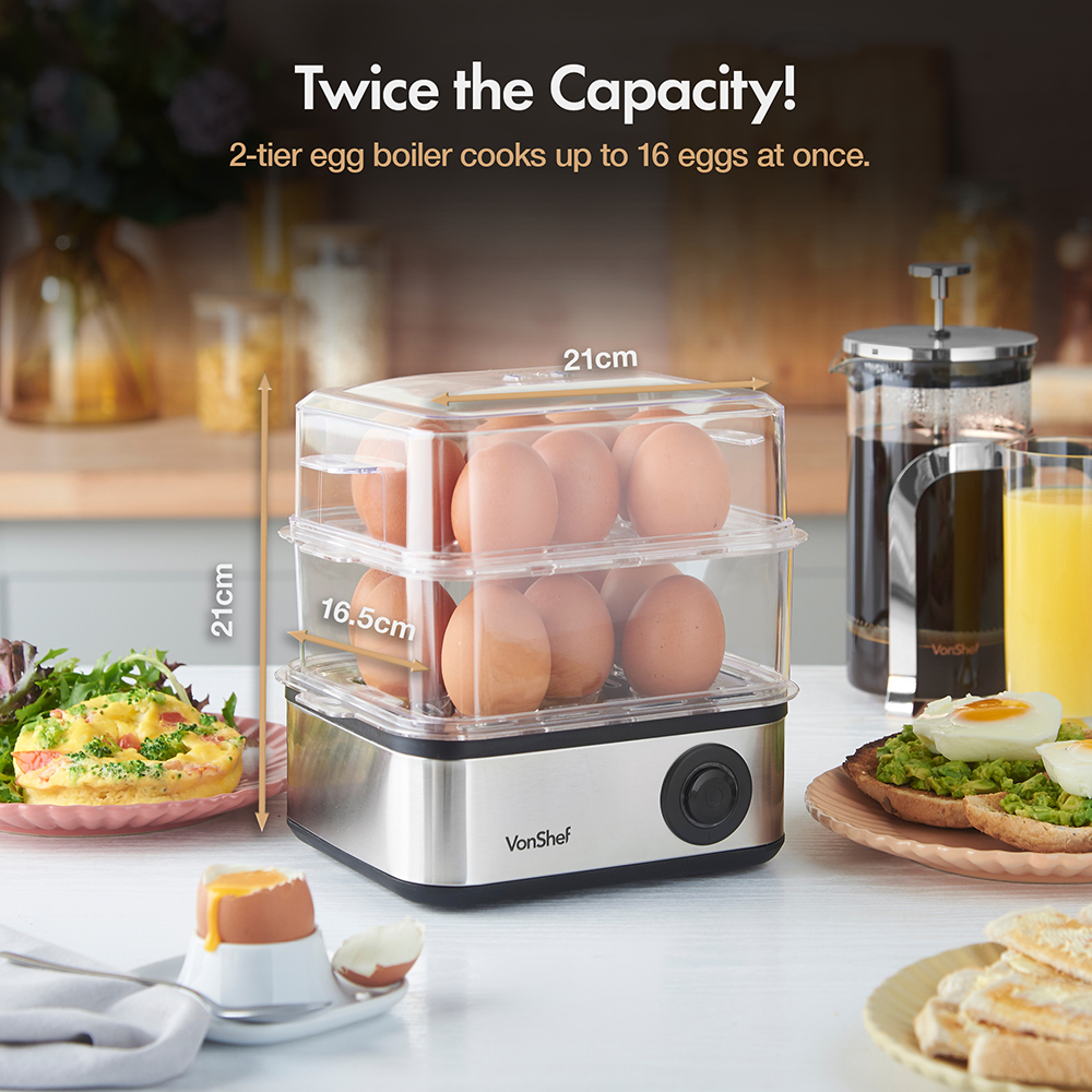 Egg Boiler, Poacher & Omelette Maker