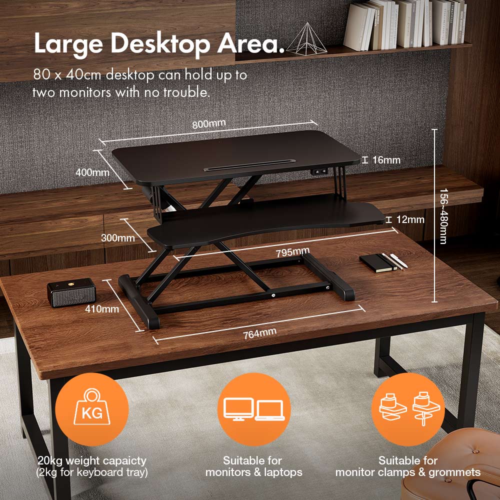 Electric Sit Stand Rising Workstation