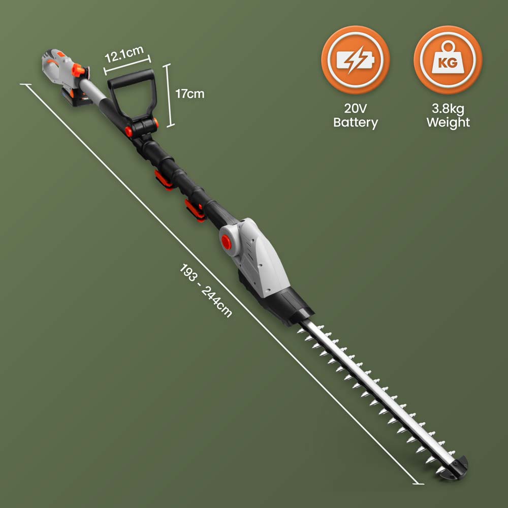 G-Series Cordless Pole Hedge Trimmer