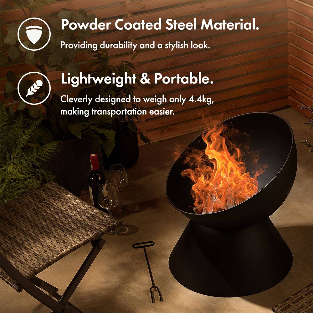 Raised Bowl Fire Pit