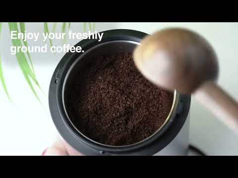 How to use the VonShef Electric Coffee Bean Grinder