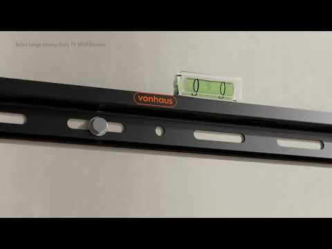 VonHaus 60-120 inch Flat-to-wall TV Bracket