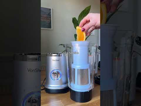 Looking for a blender & juicer? - Discover our Vonshef 4-1 Blender, juicer, smoothie maker & grinder! #kitchengadgets #kitchentips