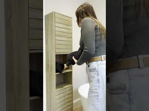 Best stylish storage for small bathrooms #storagesolutions #smallbathroomideas #storage #homehacks