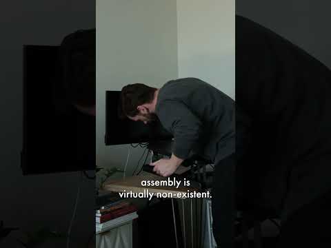 I upgraded to an Electric Desk Riser–Is it worth it? #wfh #homeoffice #desk #desksetup #workfromhome