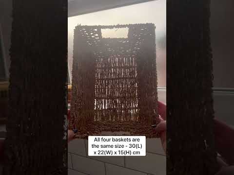 The ultimate solution to messy cupboards | Best baskets for organisation #baskets #storagesolutions