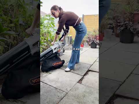 What is the best leaf blower for a small garden? Vonhaus Leaf Blower with Vacuum & Mulcher #garden