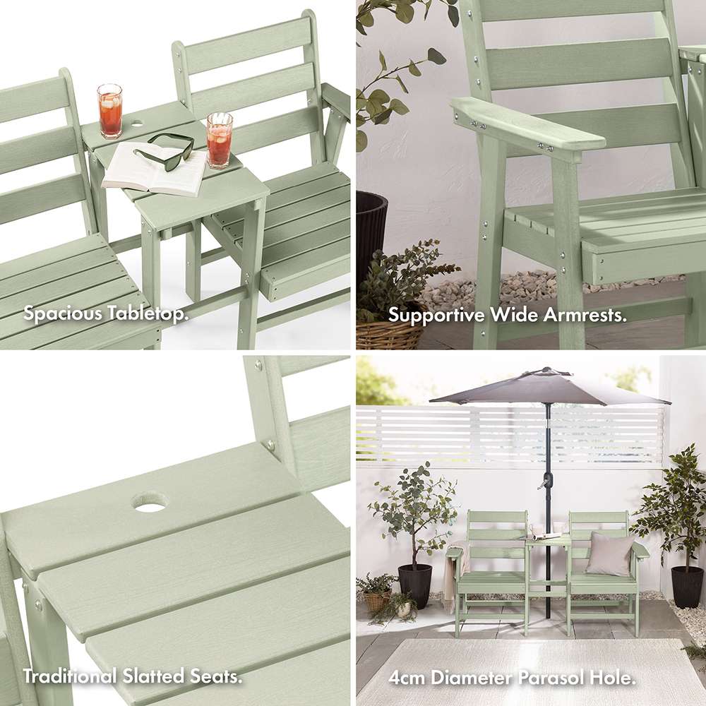 Westport Green Jack & Jill Seat