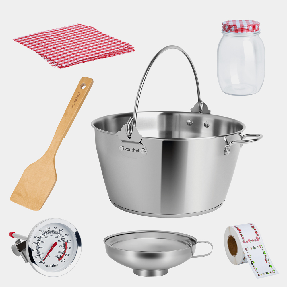 9L Maslin Pan & Jam Set