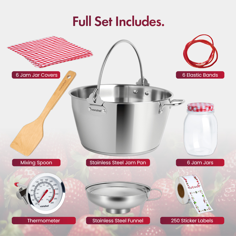 9L Maslin Pan & Jam Set