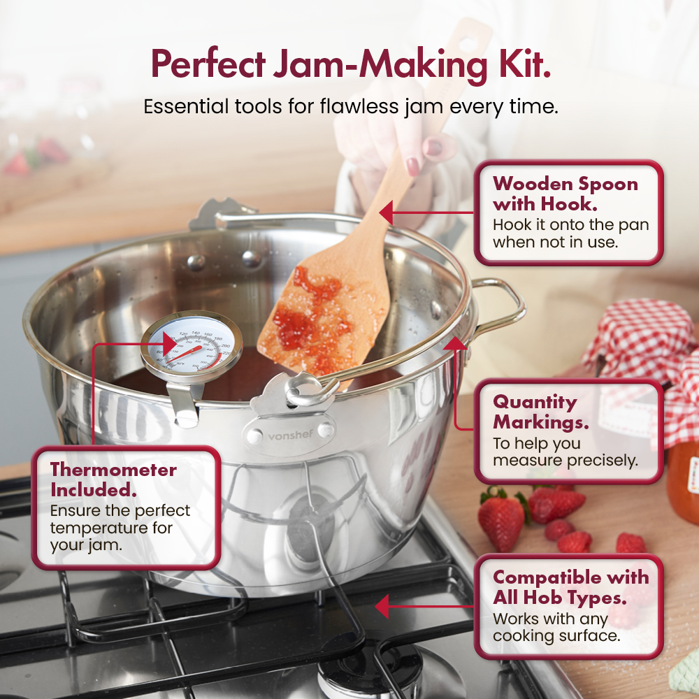 9L Maslin Pan & Jam Set