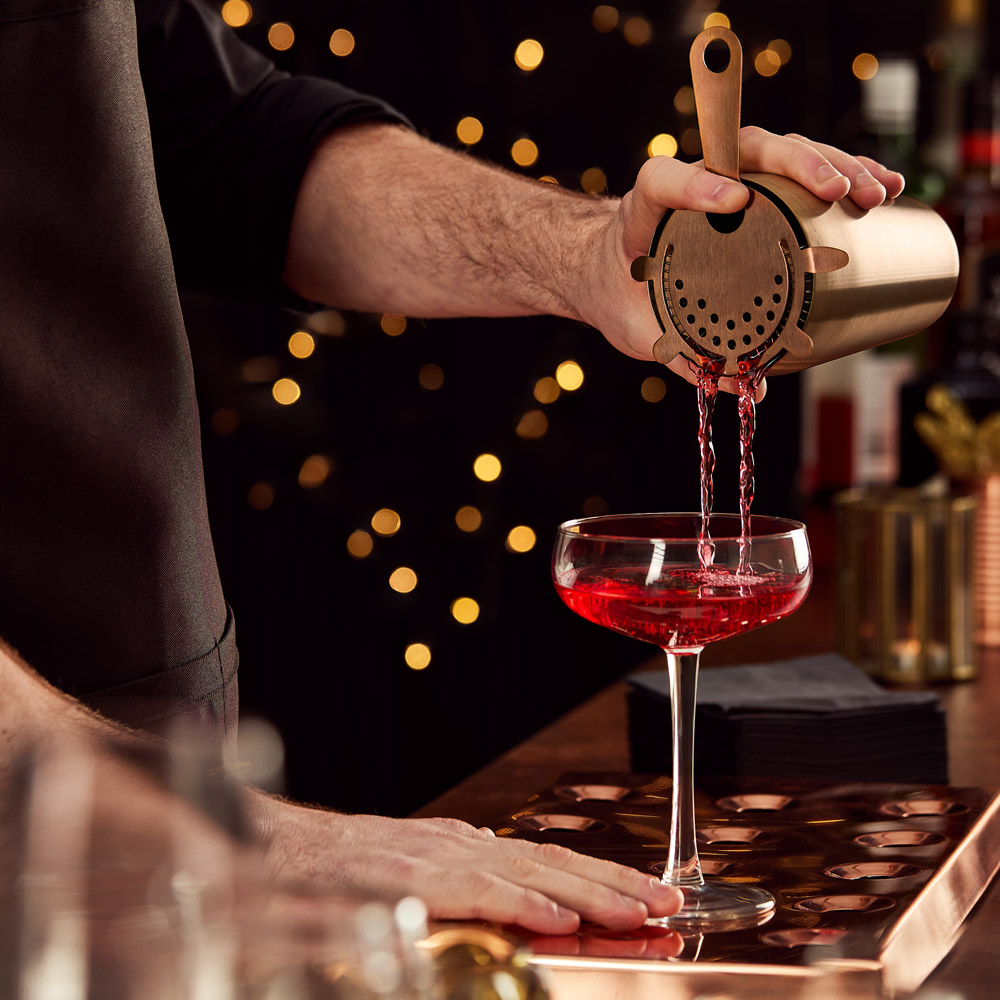 Manhattan Copper Cocktail Shaker Set – 5 Piece