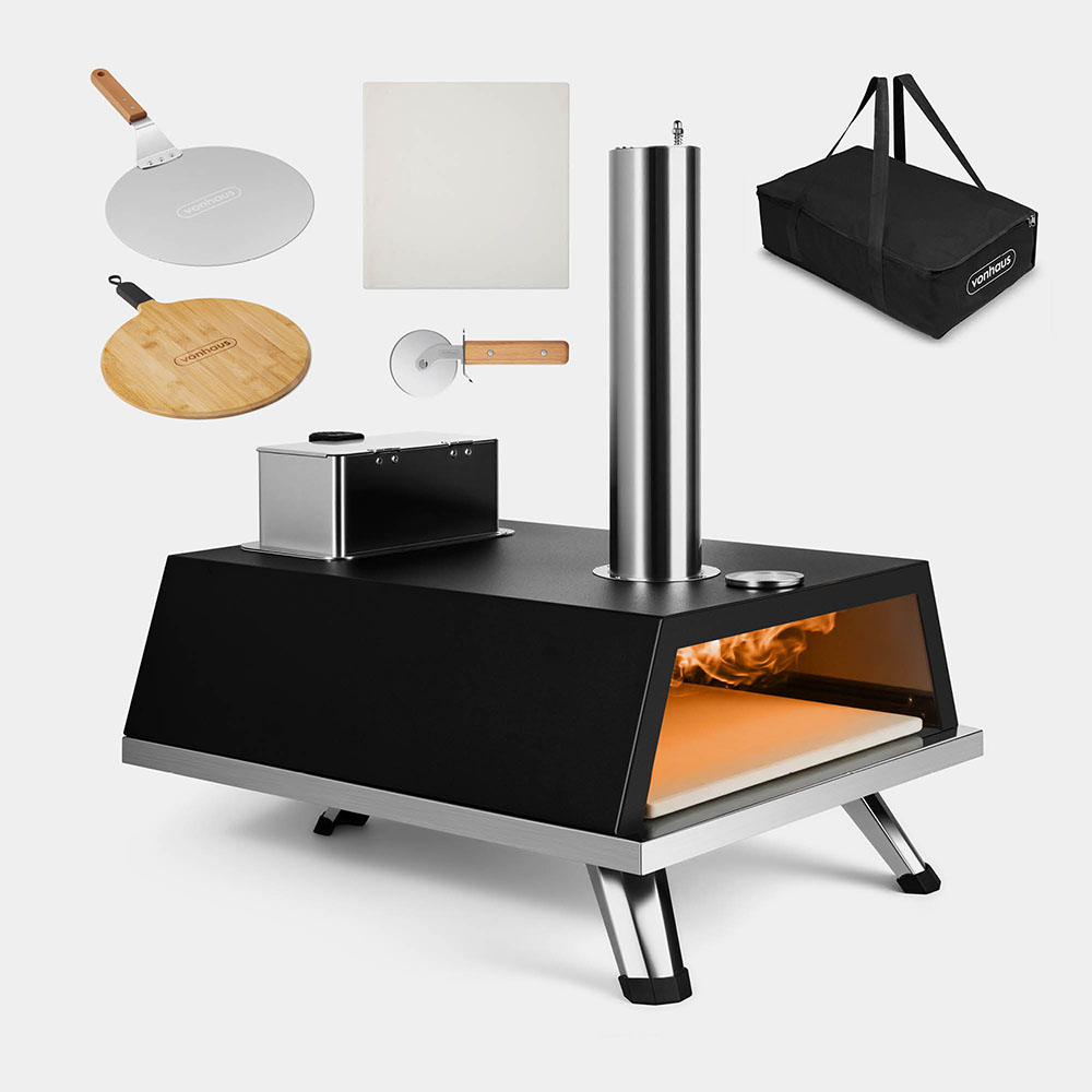 Pellet Pizza Oven with Accessories 