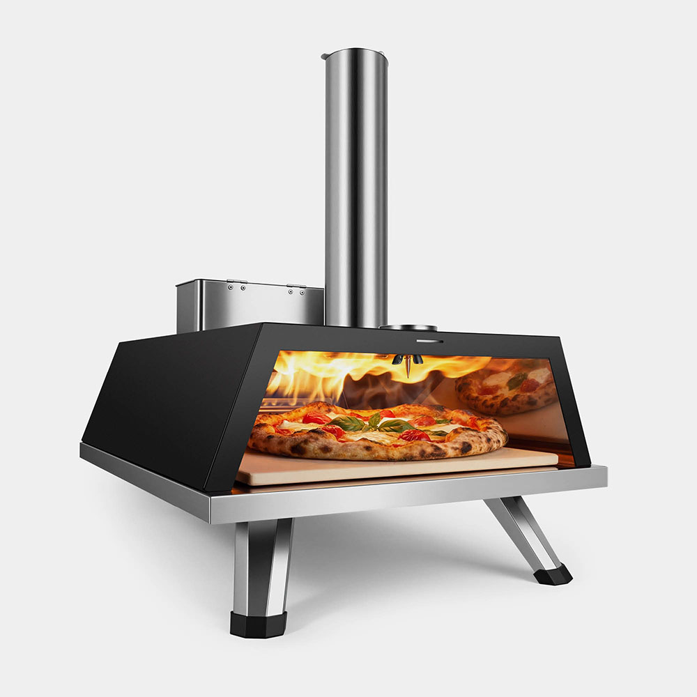 Pellet Pizza Oven with Accessories 