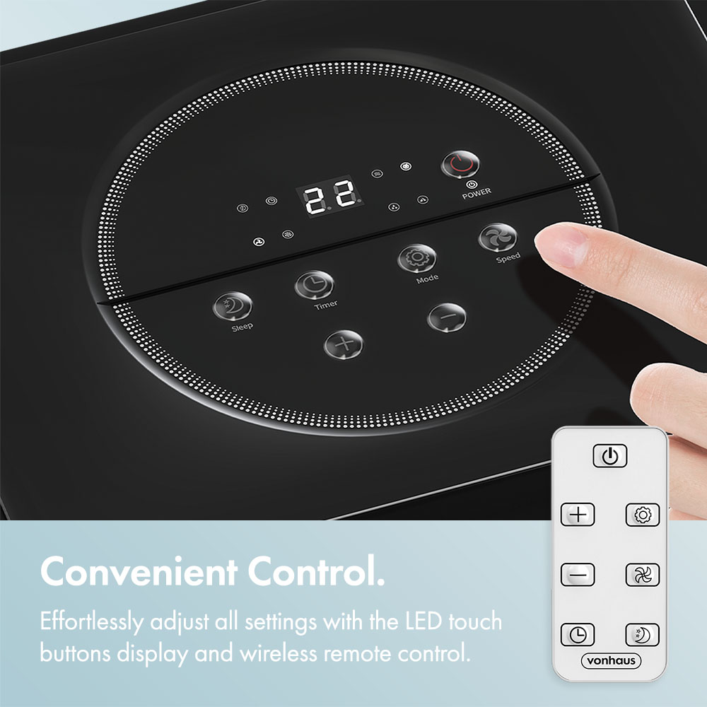 Portable Air Conditioner with 5 Modes – 7000BTU