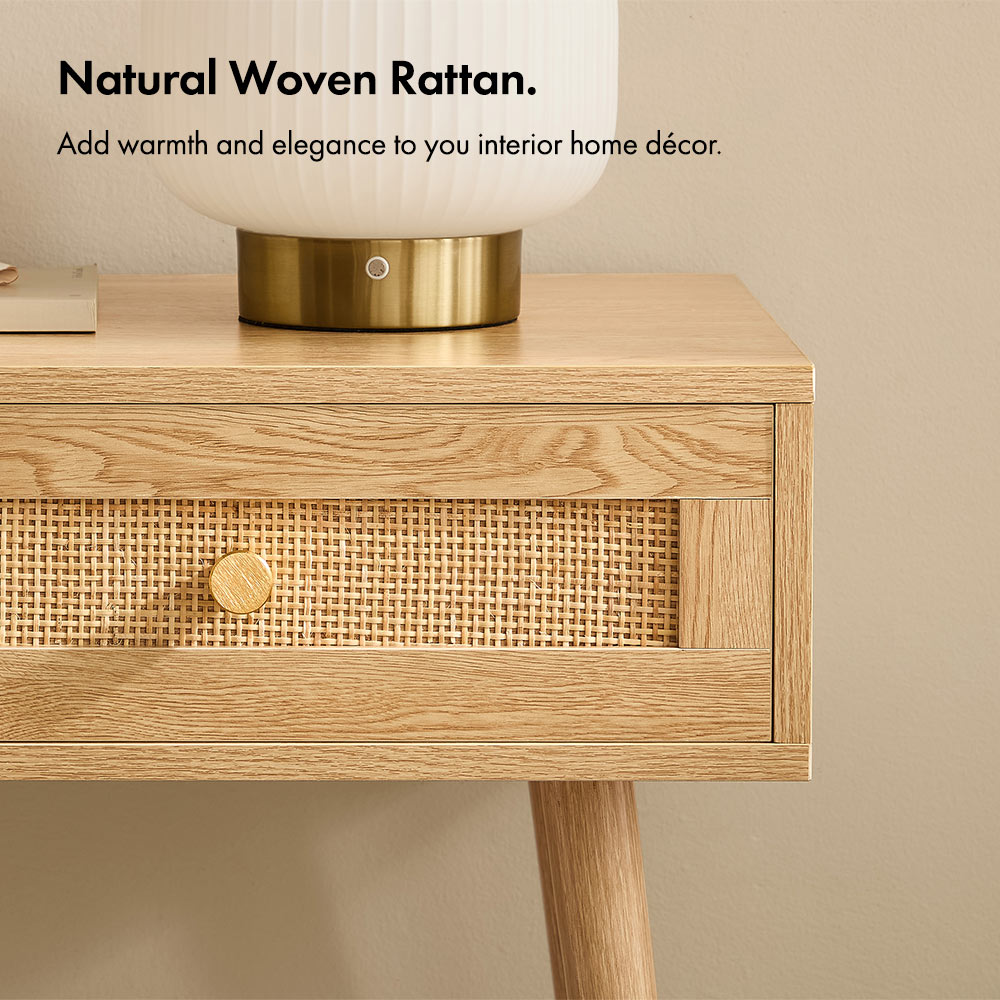 Sienna Rattan Dressing Table Desk 