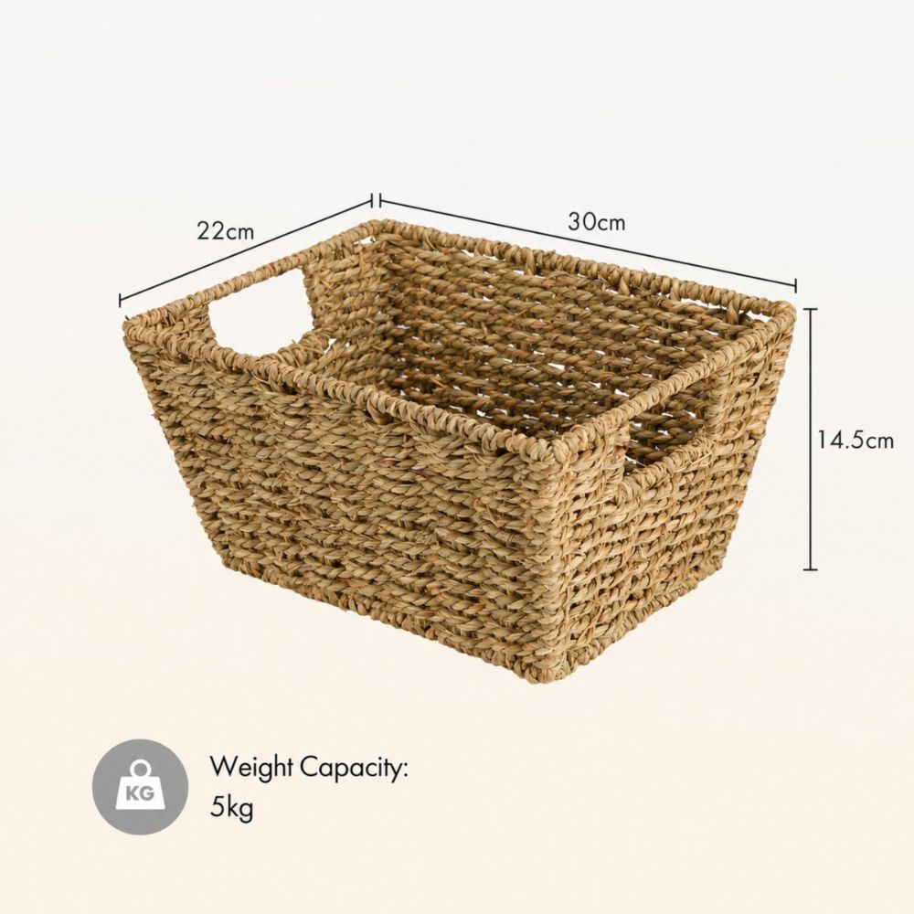 Seagrass Storage Baskets - Set of 4 
