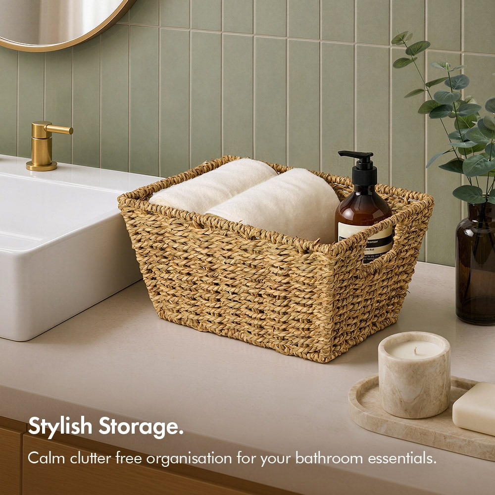 Seagrass Storage Baskets - Set of 4 