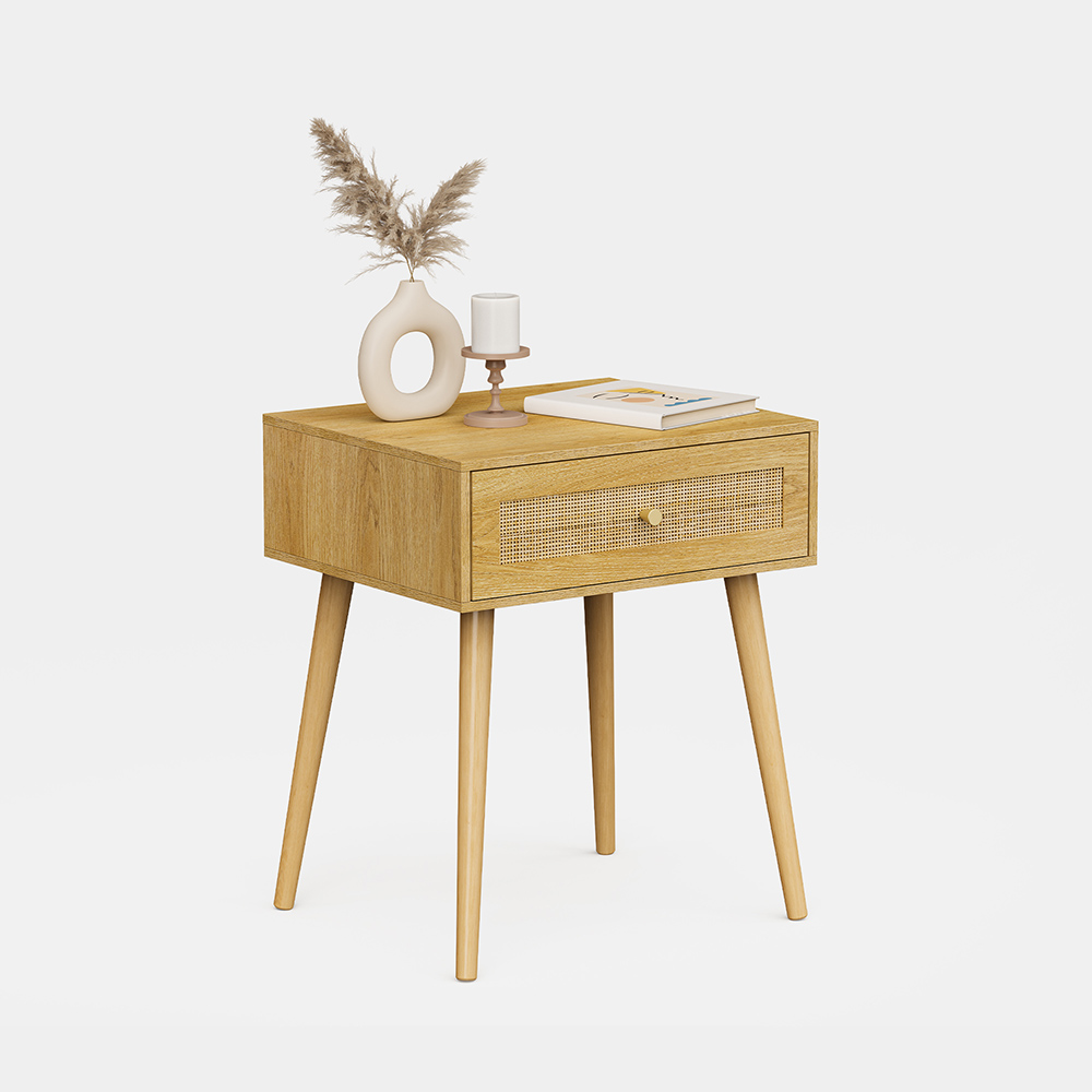 Sienna Rattan Bedside Tables Set of 2