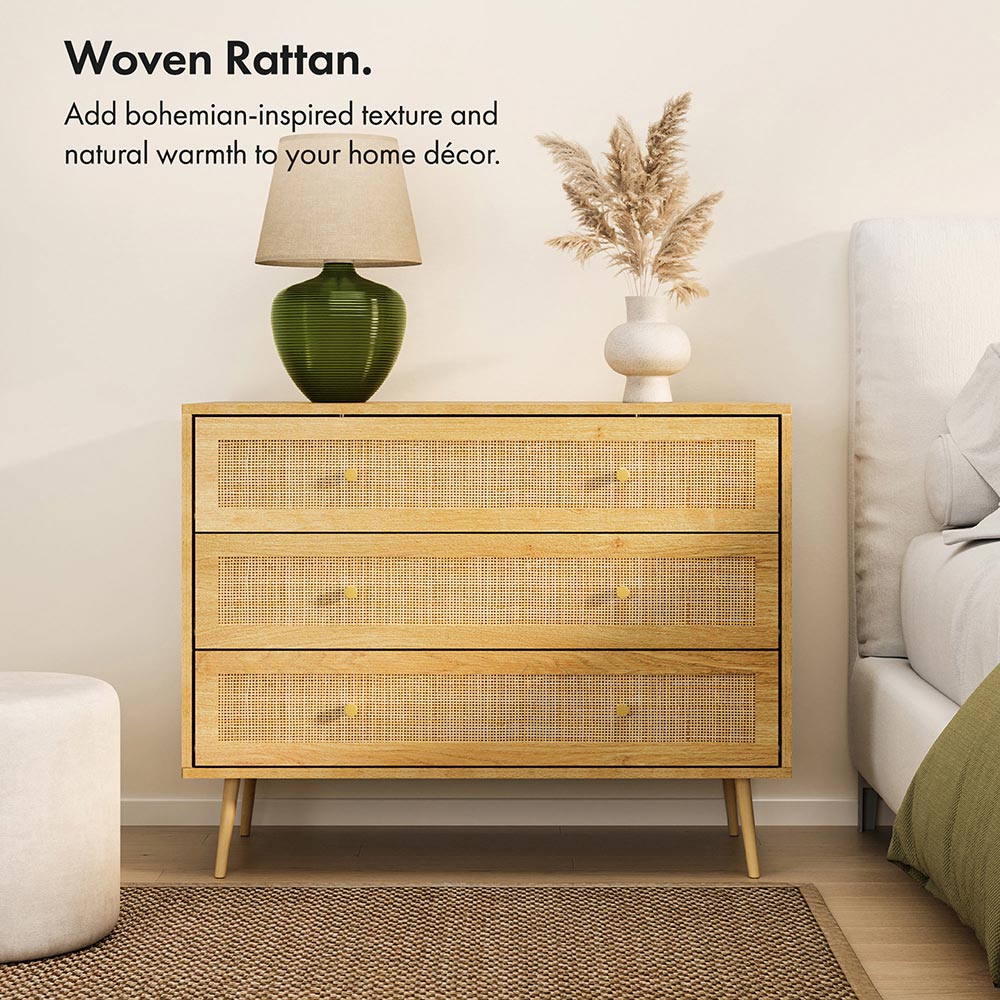 Sienna Rattan Chest of Drawers