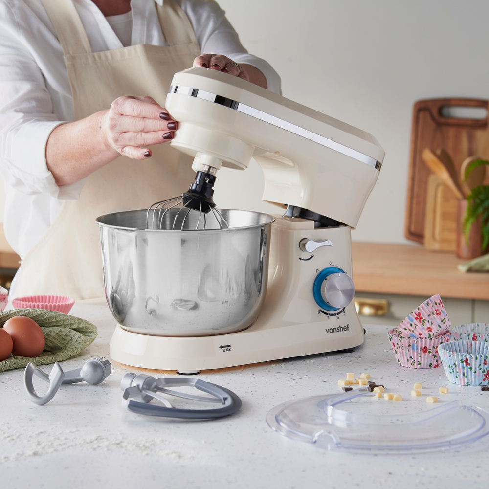 1000W Cream Stand Mixer