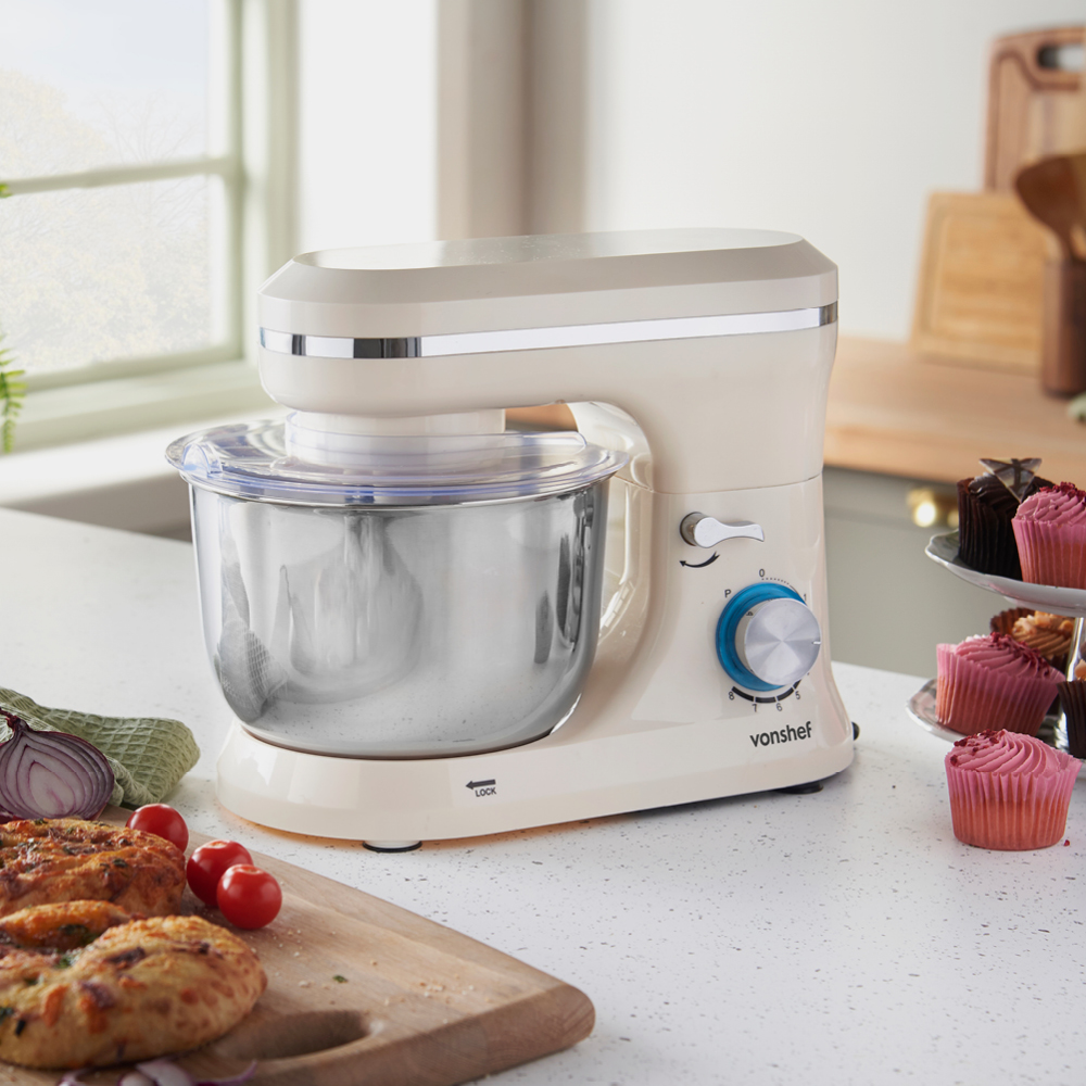 1000W Cream Stand Mixer