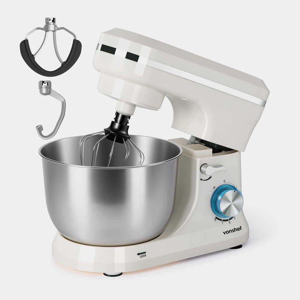 1000W Cream Stand Mixer