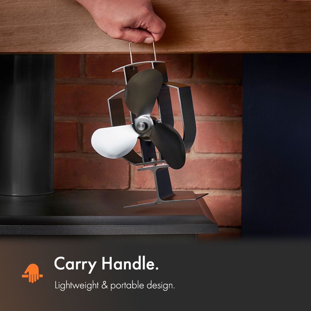 3 Blade Stove and Log Burner Fan 