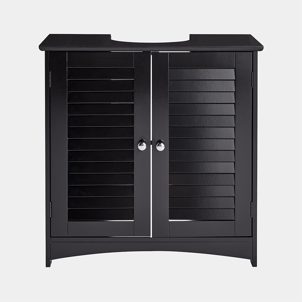 Shrewsbury Black Under Sink Storage Cabinet