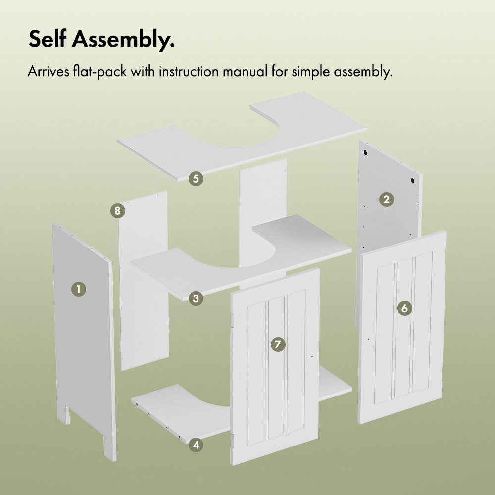 Holbrook Under Sink Bathroom Storage Cabinet