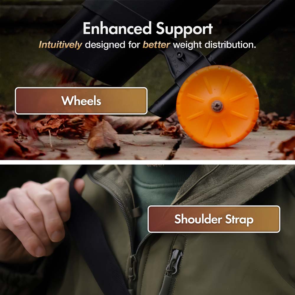 Leaf Blower with Built-in Vacuum and Mulching Function