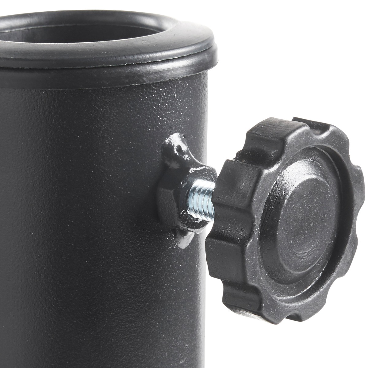 Wooden Dining Set w/ Parasol & 12kg Base