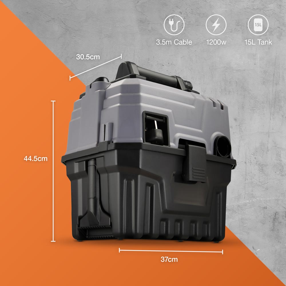 Wet & Dry Vacuum Cleaner - 1200W