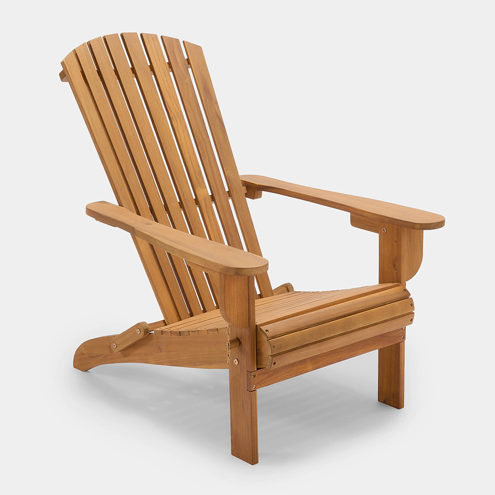 Hudson Folding Adirondack Chair and Side Table