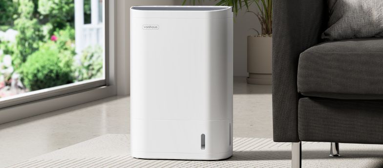 Dehumidifier In Living Room Near Sofa