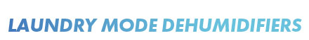 Laundry Mode Dehumidifiers Title
