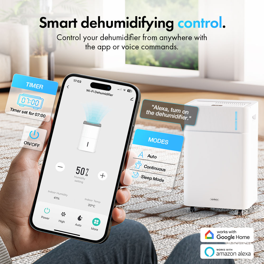 Dehumidifier Mobile Operation