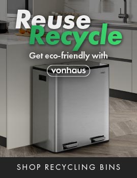 Best Kitchen Recycling Bins - VonHaus